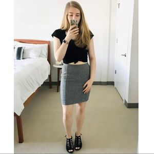 2 for $10 SALE⚡️Ann Taylor grey pencil skirt